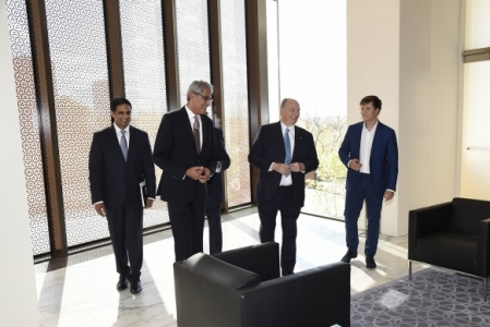 Hazar Imam and Prince Aly Muhammad vist the Global Centre for Pluralism in Ottawa  2017-05-15